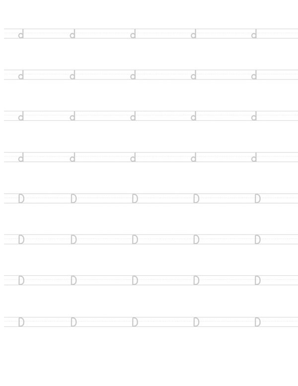 Handwriting Help - PRINT