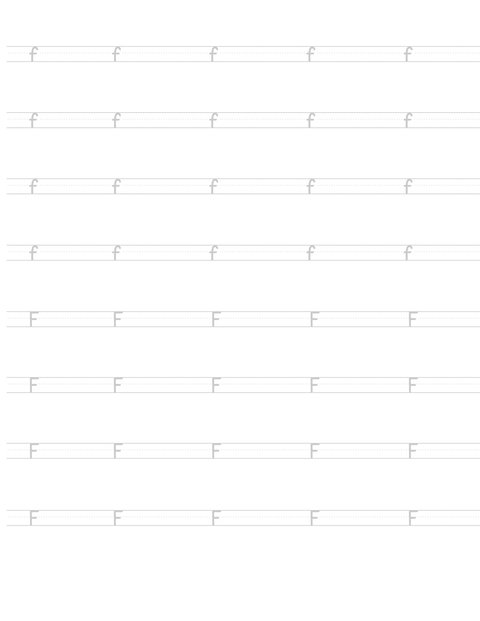 Handwriting Help - PRINT