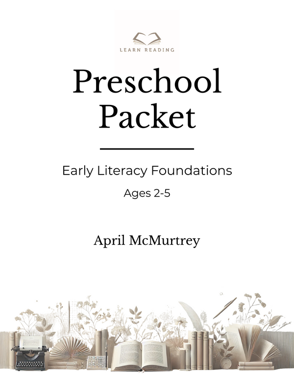 Preschool Packet (Age 2-5)