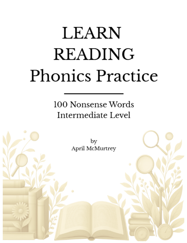 Intermediate Phonics Packet