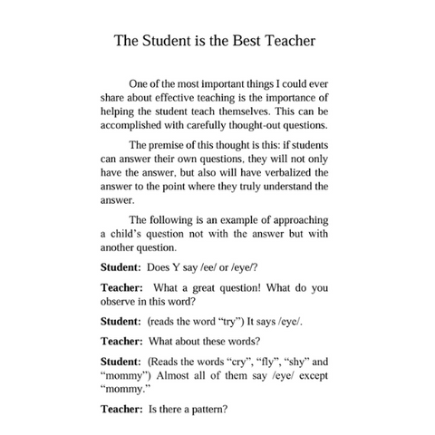 Teaching Tips for Struggling Readers