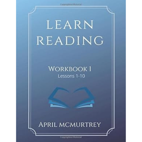 Learn Reading Workbook 1 (Age 6-adult)